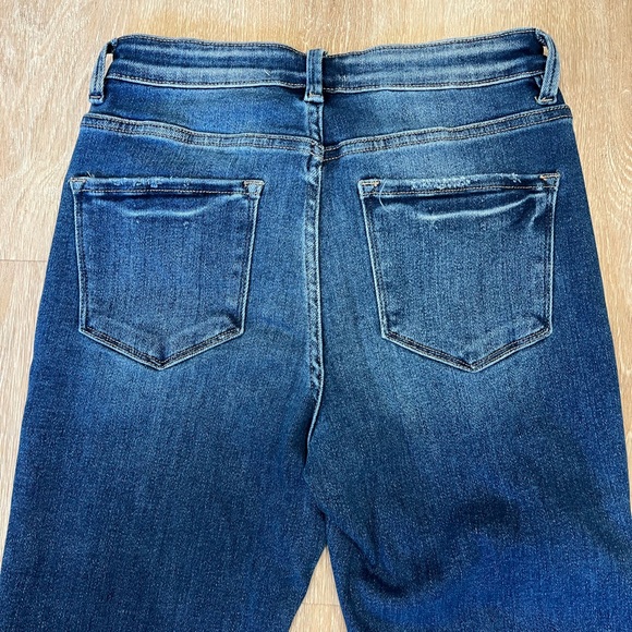 Vervet Blue Women's Flare Jeans - Stretch - Picture 3 of 7